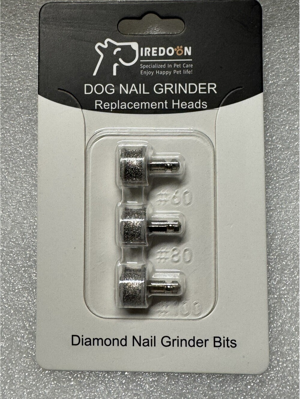 IREDOON Dog Nail Grinder Replacement Heads 3 pack new sealed